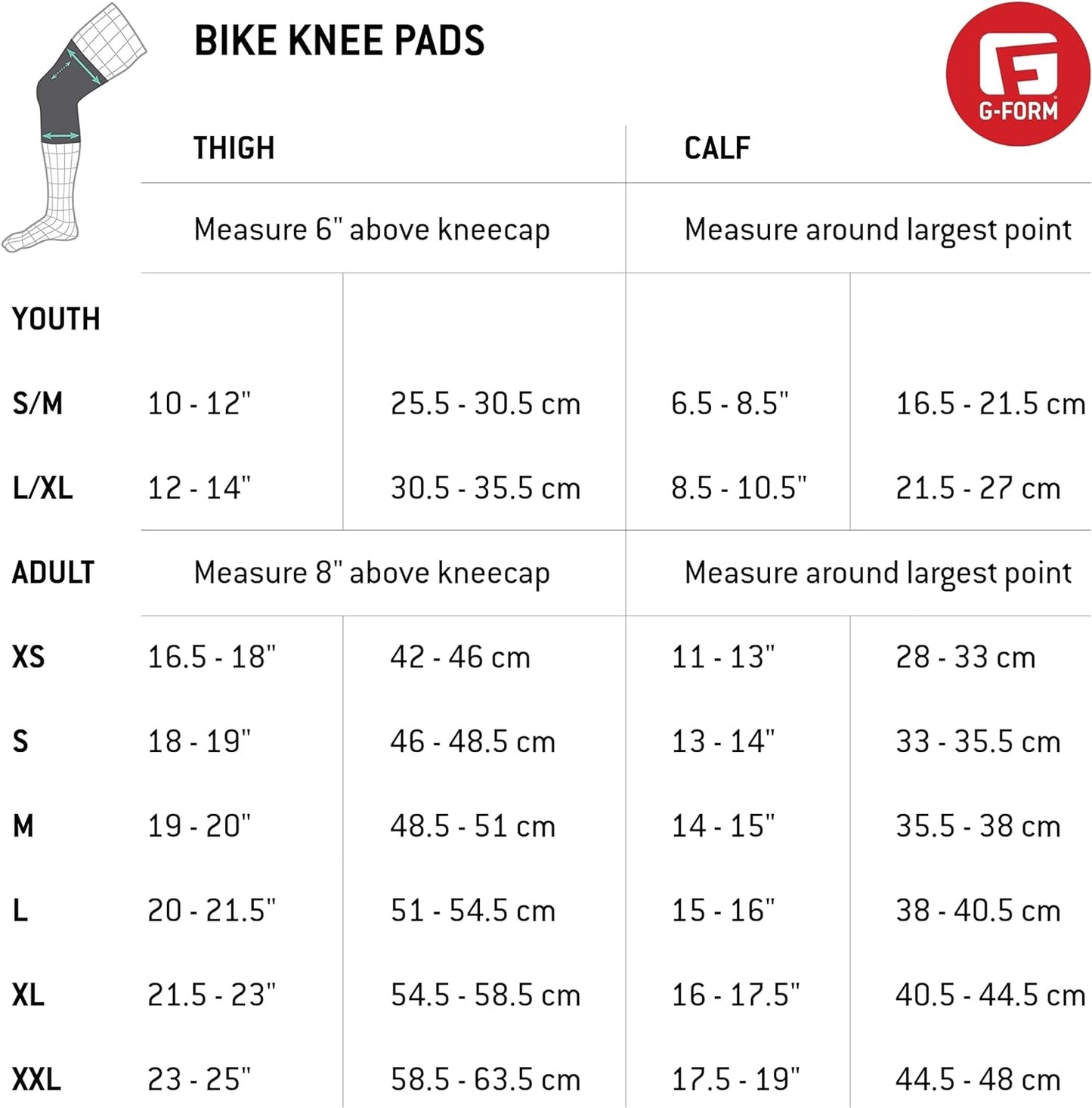 Pro-X3 Mountain Bike Knee Guards - Biking Knee Guards for Athletes - Knee Compression Sleeve for Mountain Biking & More - Protection Pads for Knee Support