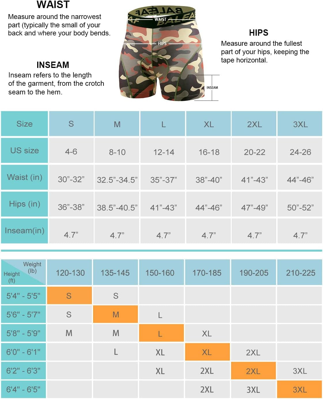 Men'S Padded Bike Shorts Cycling Underwear 4D Padding Mountain Biking Bicycle Riding Biker Liner Shorts