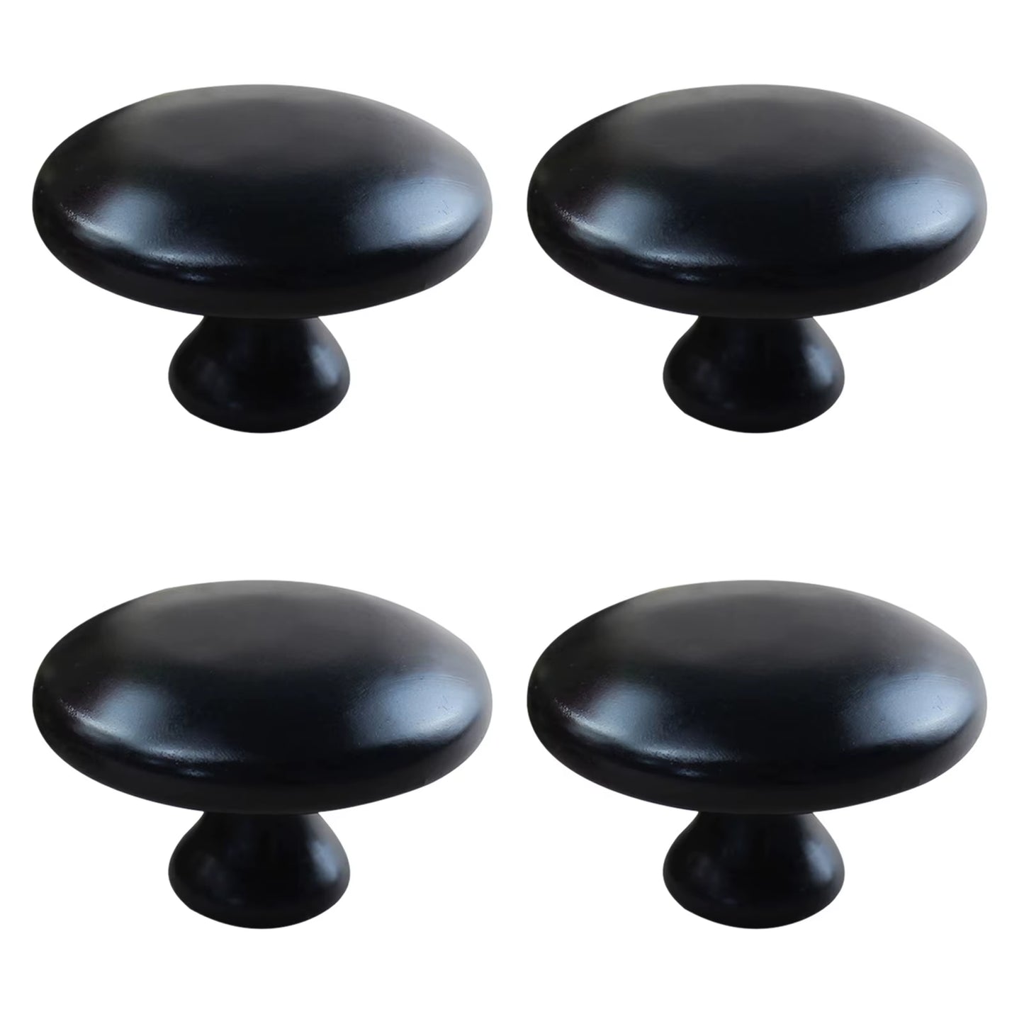 Smooth Mushroom Shape Face Massage Stone Lava Basalt Hot Stone for Spa Massage Therapy Body Facial Massage Stone