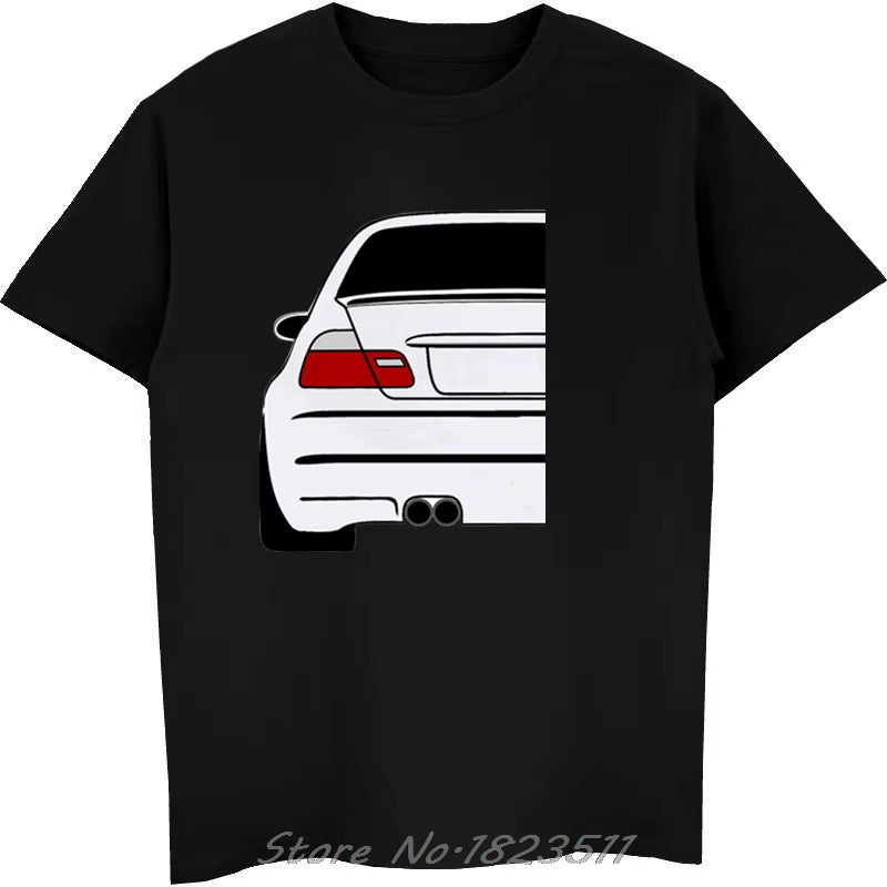 Cool Automotive Car Turbo E30 E36 E46 T Shirt Men Anime T-Shirts plus Size Tee Shirt Homme Classic Vintage Tshirt Men Camisetas