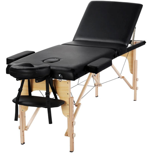 Massage Table Portable Adjustable Massage Bed Foldable Massage Therapy Table 3 F