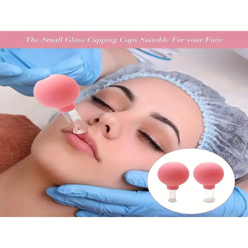 Cupping Therapy Set Professional Massage Therapy Studio Home Glass Silicone Cups