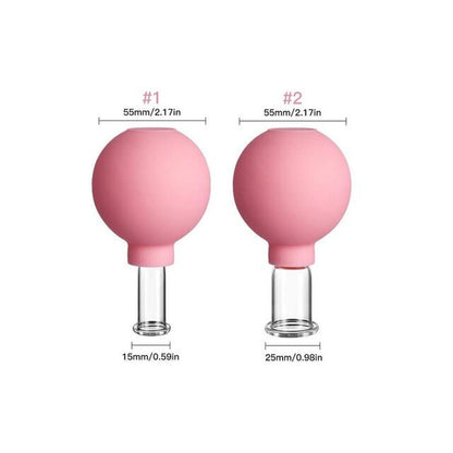 Cupping Therapy Set Professional Massage Therapy Studio Home Glass Silicone Cups