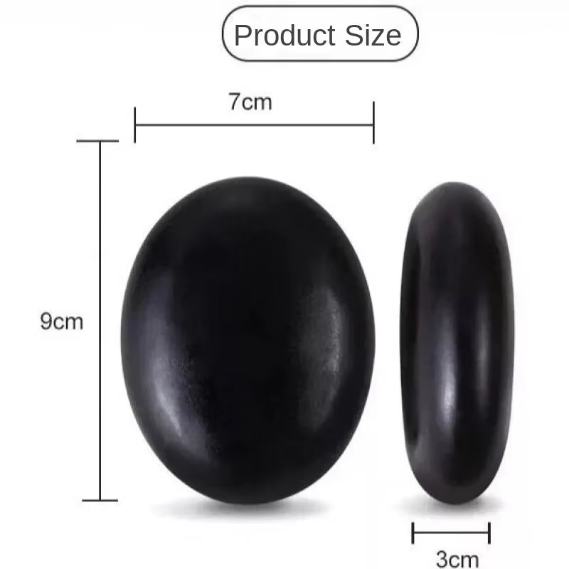 Natural Face Massage Stone Lava Basalt Hot Stone for Spa Massage Therapy Body Facial Massage Therapy Stone