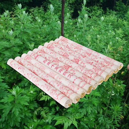 10Pcs 15 Years Aging Moxa Roll Stick Moxibustion Acupuncture Massage Therapy New