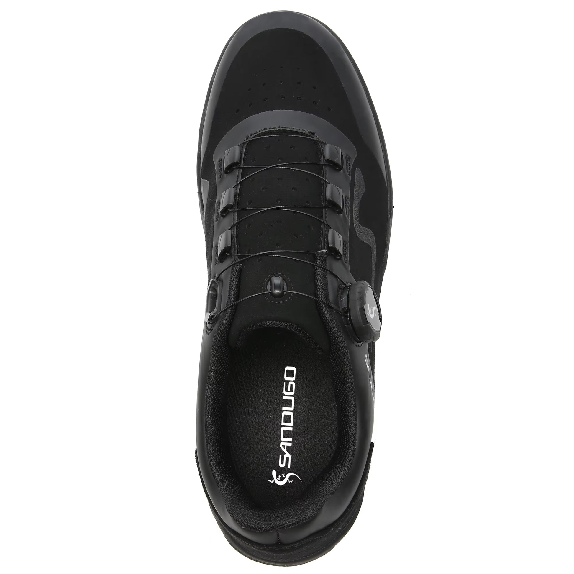 Mountain Bike Enduro D/H Shoes Are Suitable for All SPD and Flat Pedals Bicycle Shoes.High Quality Fabric.