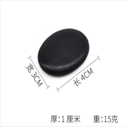 Black Natural Massage Stones Massage Lava Energy Massage Set Spa Rock Basalt Body Beauty Health Care Stone 3*4Cm