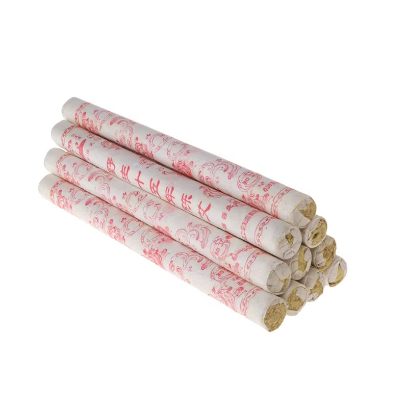 10Pcs 15 Years Aging Moxa Roll Stick Moxibustion Acupuncture Massage Therapy New