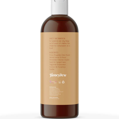 Vanilla Sensual Massage Oil for Couples - Relaxing Full Body Massage Oil for Date Night with Moisturizing Coconut and Sweet Almond Oil - Vegan Non Staining Non Greasy Silky Smooth Gliding Formula