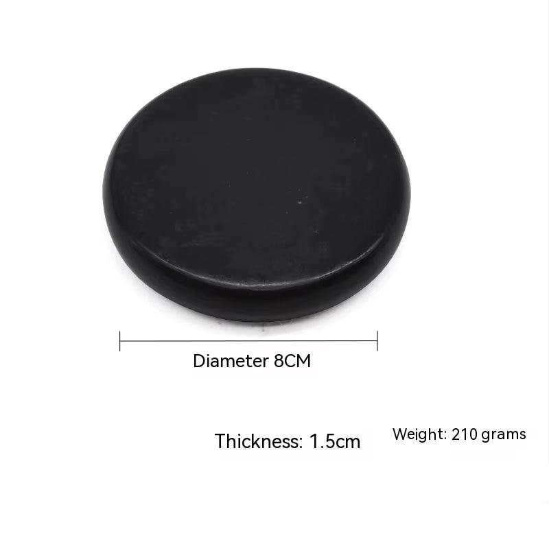 1/5Pcs Hot Stone Massage SPA Basalt Stone Relieve Stress Back Pain Therapy Massage Stone Back Massage Hot Compress Massage Tools