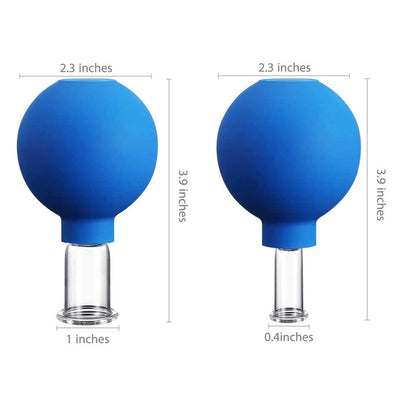Cupping Therapy Set Professional Massage Therapy Studio Home Glass Silicone Cups