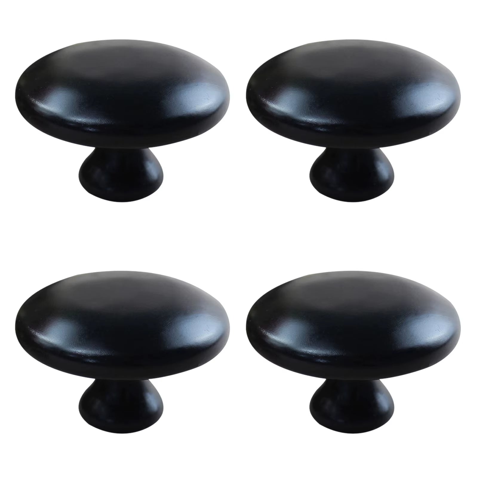 Smooth Mushroom Shape Face Massage Stone Lava Basalt Hot Stone for Spa Massage Therapy Body Facial Massage Stone