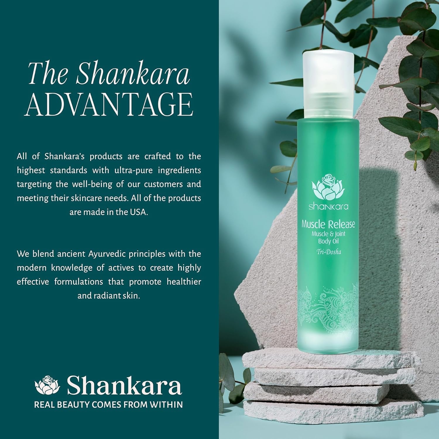 Body Massage Oil for Muscle Relief – Sore Muscle & Joint Care with Lavender & Arnica – Aromatic Oil Massager for Body Relax & Hydration – Body Oil for Women (100 Ml)