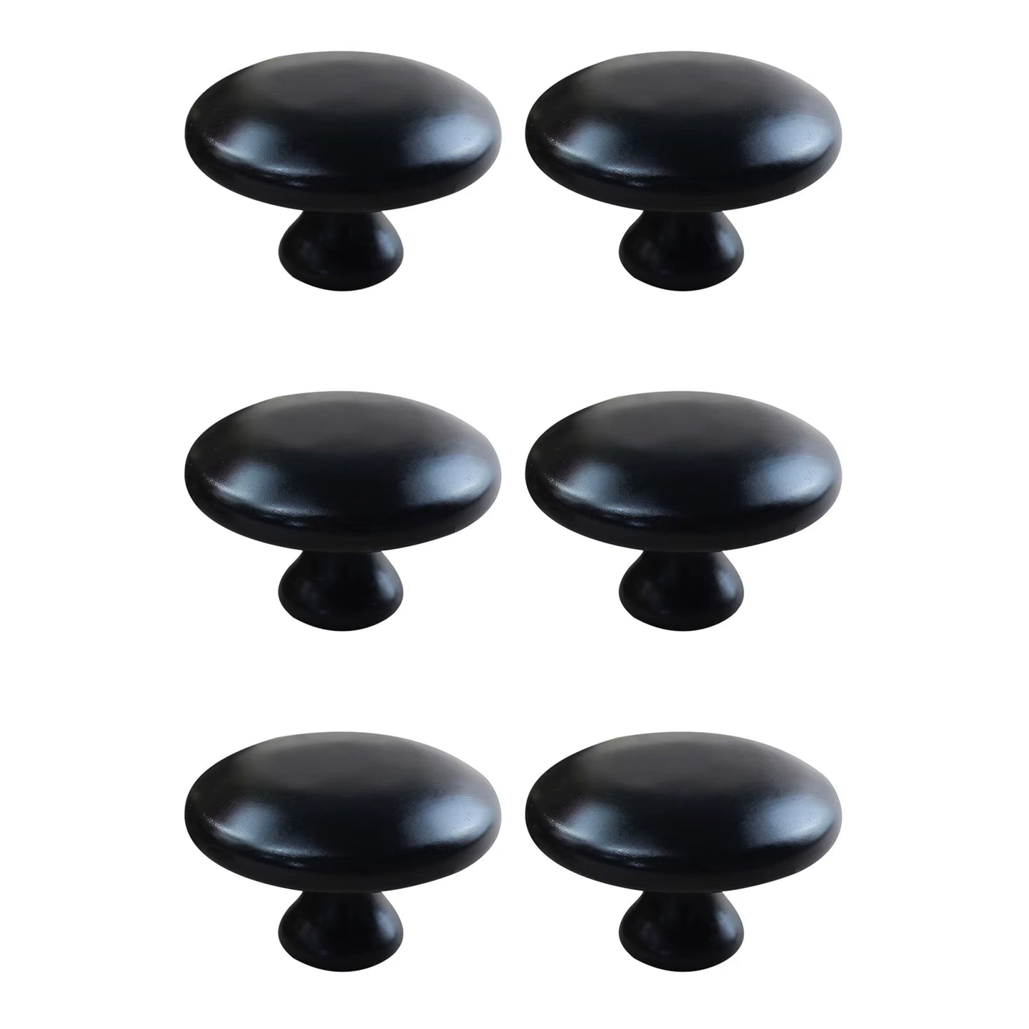 Smooth Mushroom Shape Face Massage Stone Lava Basalt Hot Stone for Spa Massage Therapy Body Facial Massage Stone