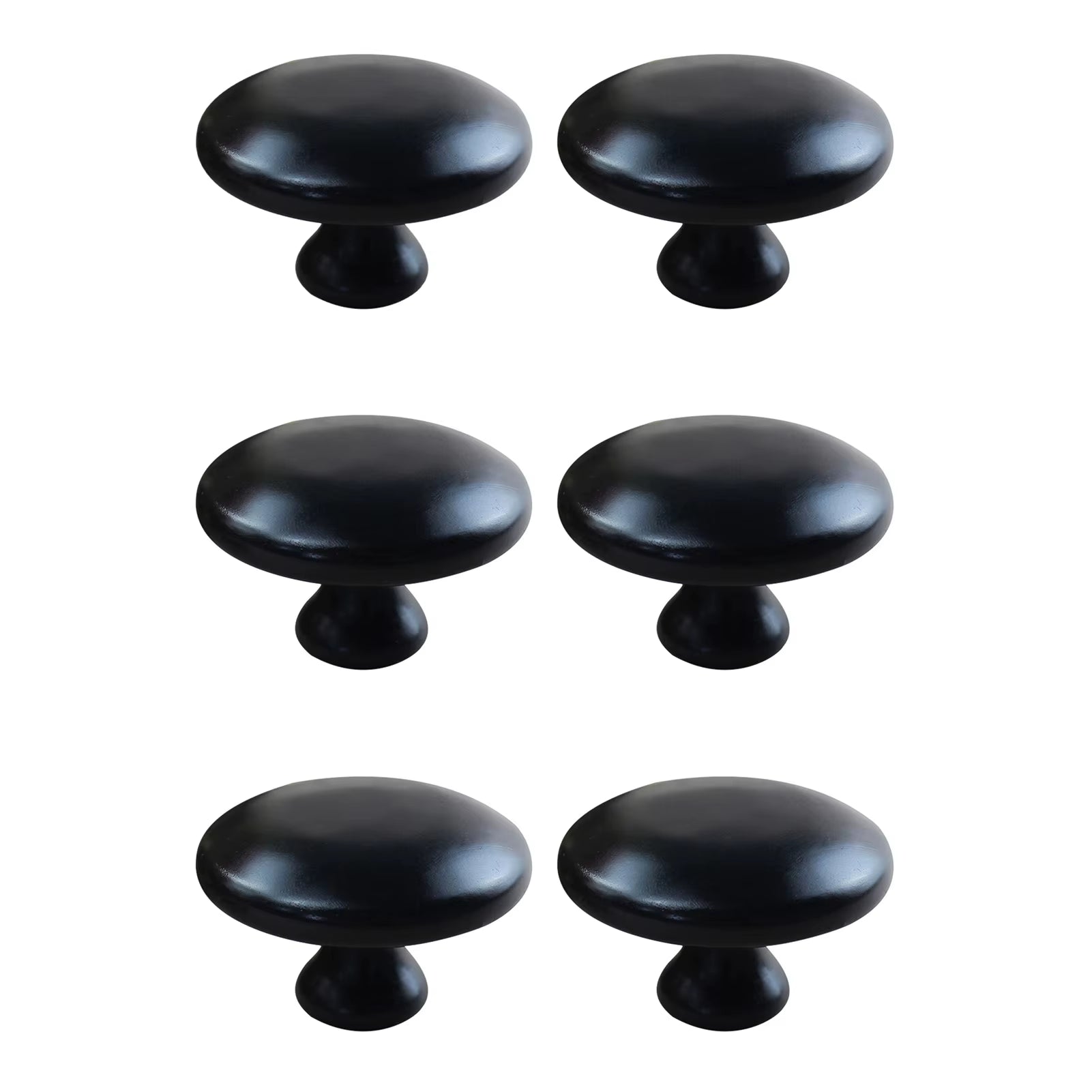 Smooth Mushroom Shape Face Massage Stone Lava Basalt Hot Stone for Spa Massage Therapy Body Facial Massage Stone