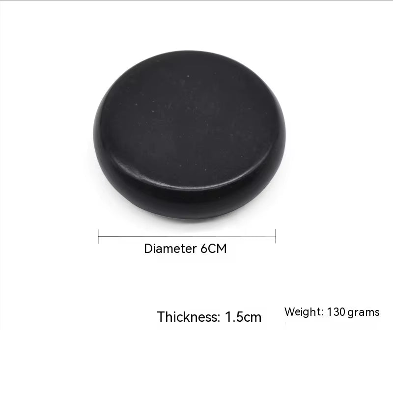 1/5Pcs Hot Stone Massage SPA Basalt Stone Relieve Stress Back Pain Therapy Massage Stone Back Massage Hot Compress Massage Tools