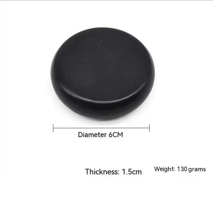 1/5Pcs Hot Stone Massage SPA Basalt Stone Relieve Stress Back Pain Therapy Massage Stone Back Massage Hot Compress Massage Tools